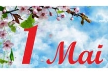 Felicitare cu ocazia zilei de 1 mai