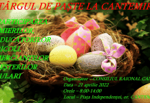 VĂ AȘTEPTĂM cu DRAG la TÂRGUL PASCAL!