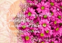 Mesaj de felicitare cu ocazia Zilei profesionale a lucrătorului din domeniul protecției sociale