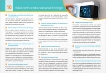 10 SFATURI PENTRU A REDUCE CONSUMUL DE ENERGIE