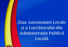 Felicitare de Ziua Autonomiei Locale și a Lucrătorilor din Administrația Publică Locală