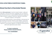 Mesaj de felicitare cu prilejul Zilei profesionale a lucrătorului Serviciului Vamal din R. Moldova.