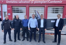 O barcă de salvare în valoare de 795 mii de lei, livrată la Cantemir prin proiectul DARE-EU finanțat de Uniunea Europeană